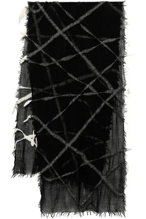 YOHJI YAMAMOTO Tørklæde med frynser