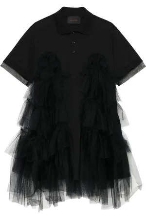 Simone Rocha Polo med tyl-overlag