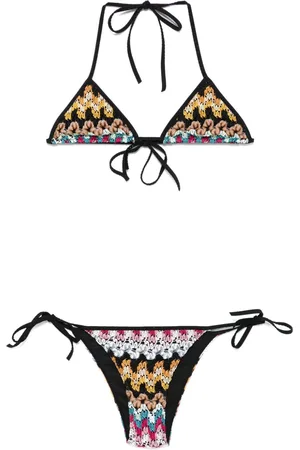 Missoni Bikinisæt i hæklet strik