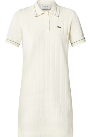 Lacoste Kort polo-kjole med korte ærmer