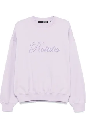 ROTATE Sweatshirt med broderet logo