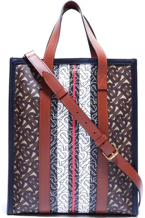 Burberry Tote med TB-monogram