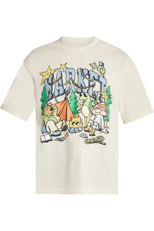 MARKET T-shirt med logotryk