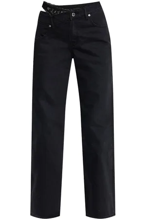 Alexander Wang Jeans i lige med blondedetalje