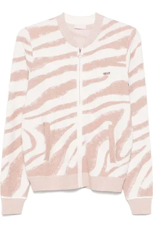 Liu Jo Cardigan i jacquard med lynlås