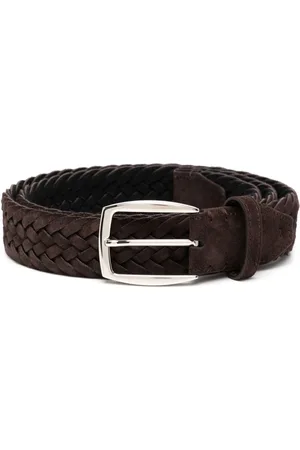 BRIONI Flettet Nubuck bælte