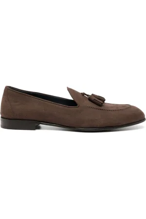 BRIONI Loafers i læder