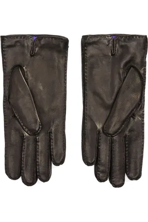 Ralph Lauren Læderhandsker