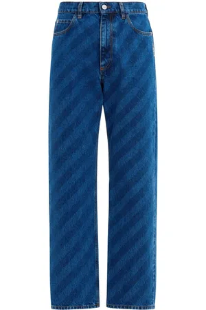 Marni Jeans med diagonale striber