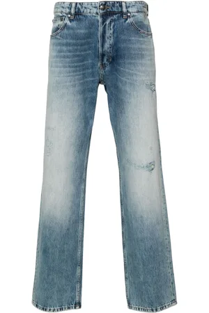 Roberto Cavalli Jeans med lige ben og ribbet detalje