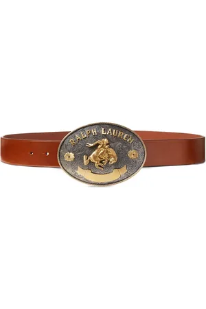 Ralph Lauren Læderbælte med Rodeo-spænde