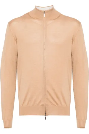 Cruciani Cardigan i kashmir-silke