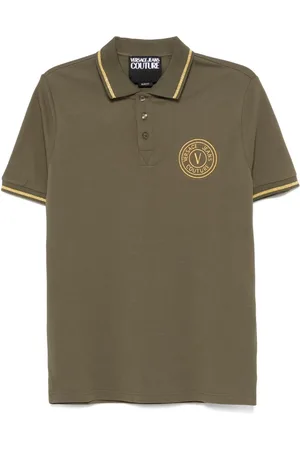 VERSACE Polo med V-mærke