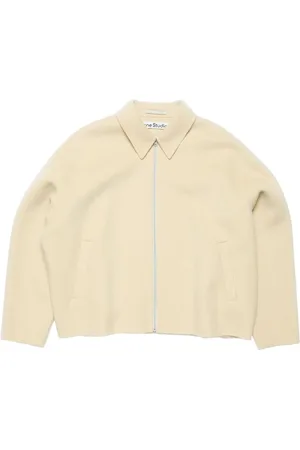 Acne Studios Uldjakke med lynlås