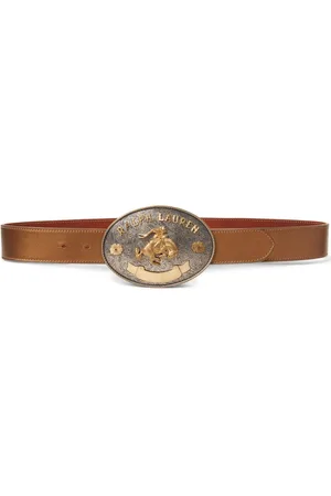 Ralph Lauren Læderbælte med Rodeo-spænde