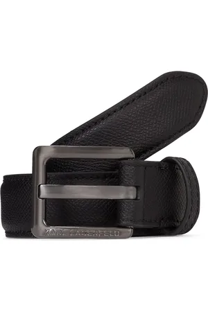 Karl Lagerfeld Essential læderbælte