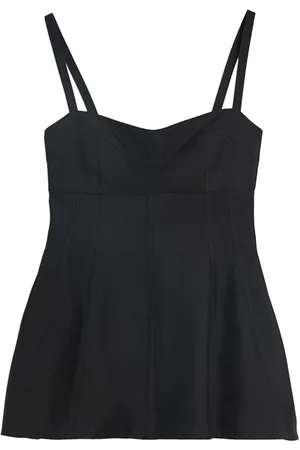 Jil Sander ærmeløs bustier-top