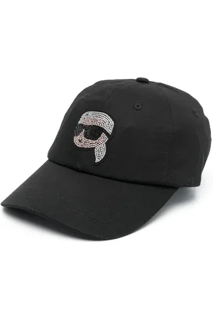 Karl Lagerfeld Ikon baseballkasket med rhinstenudsmykning