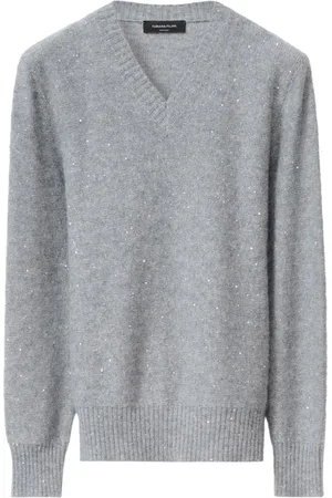 Fabiana Filippi Sweater med pailletudsmykning