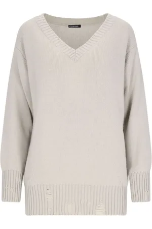 Canessa Sweater med slitageeffekt