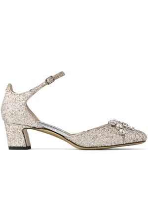 Jimmy Choo 45 mm pumps i læder