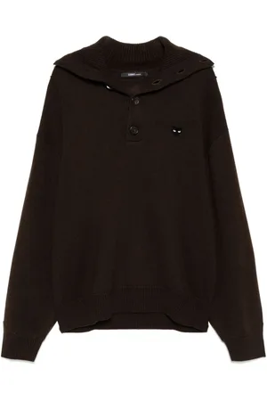 SONGZIO Sweater med høj hals og panter-håndreb