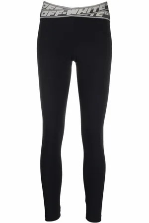 OFF-WHITE Leggings med logobånd i taljen