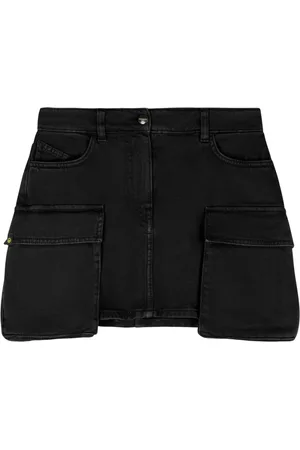 BARROW Kort cargo-nederdel i denim