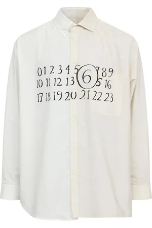 Maison Margiela Asymmetrisk skjorte