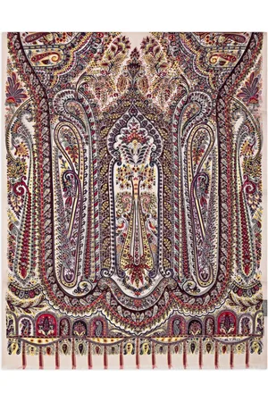 Etro Tørklæde i chiffon med paisleytryk