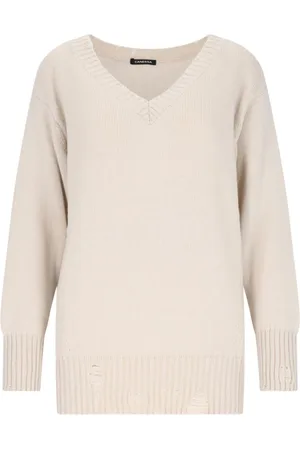 Canessa Sweater med slitageeffekt