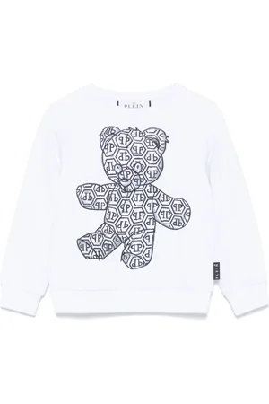 Philipp Plein Sweatshirt med rhinsten