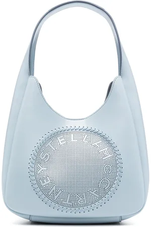 Stella McCartney Tote med logo og løs pasform