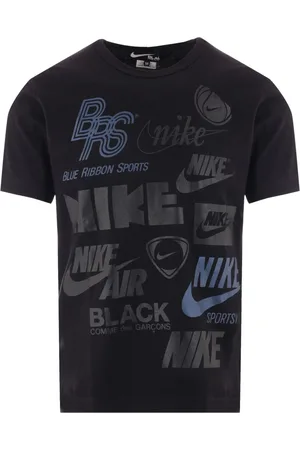 Comme des Garçons X Nike T-shirt med logotryk