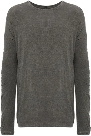 ISAAC SELLAM EXPERIENCE Plomb T-shirt i strik
