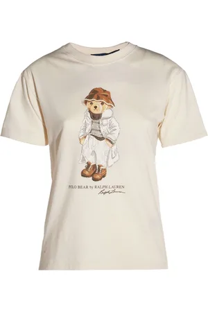 Ralph Lauren T-shirt med Polo Bear-tryk