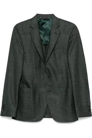 CANALI Blazer med houndstooth-mønster