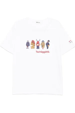 Bally T-shirt med grafisk tryk