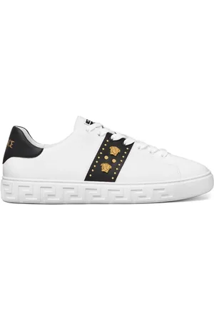 VERSACE Greca sneakers med nitter