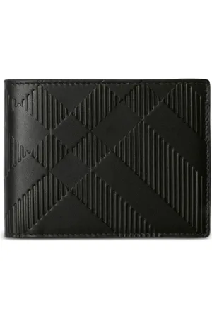 Burberry Foldepung med præget tern