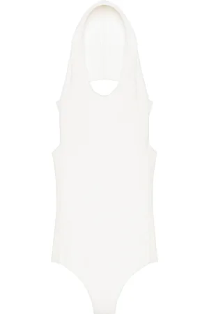 Courrèges Illusion bodysuit med hætte