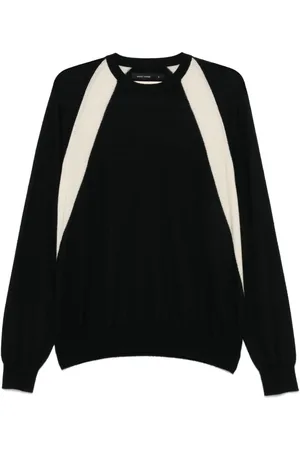 Frenckenberger Sweater med colourblocking