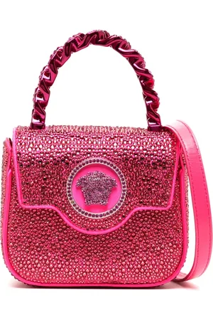 VERSACE La Medusa taske med krystaludsmykning