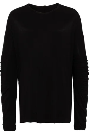 ISAAC SELLAM EXPERIENCE Plomb T-shirt i strik