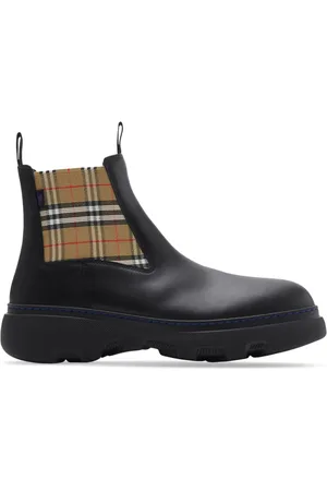 Burberry Ternede læderstøvler