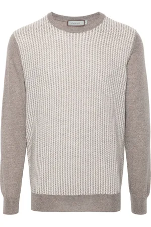 CANALI Sweater med geometrisk mønster