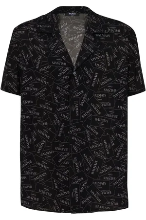 Balmain Skjorte med logotryk