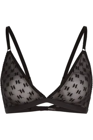 Karl Lagerfeld Bh i mesh med monogram