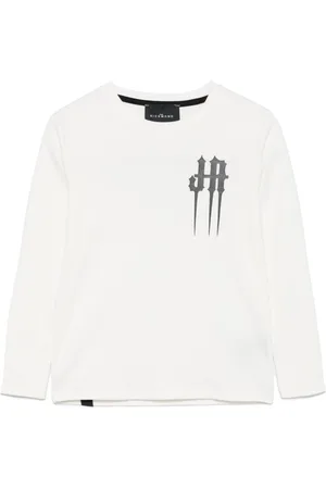 John Richmond T-shirt med logotryk