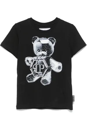 Philipp Plein T-shirt med bamsetryk
